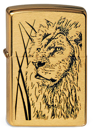 Зажигалка Proud Lion ZIPPO 204B Proud Lion